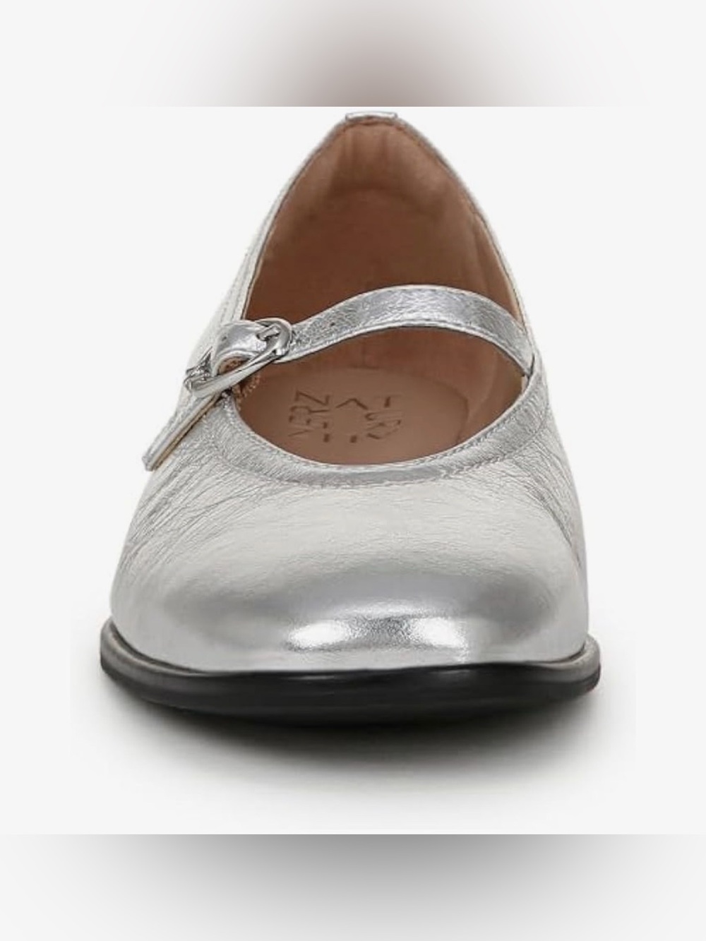 NORDSTROM MARY JONES NATURALIZER SHOES SILVER COLOR SIZE 7.5 NEW - Picture 6 of 15